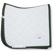 Equestrian Stockholm Tapis de Selle Modern Dressage Blanc/Sycamore Green