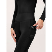 Equestrian Stockholm Legging d'Équitation Movement Full Grip All Black