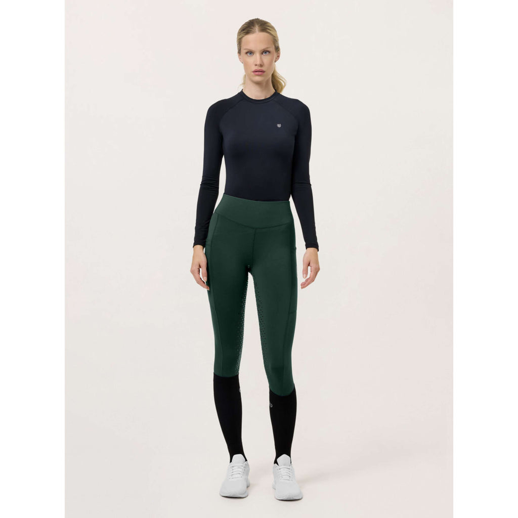 Equestrian Stockholm Legging d'Équitation Movement Full Grip Sycamore Green