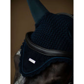 Equestrian Stockholm Bonnet Anti-Mouches Soundless Marine/Argent