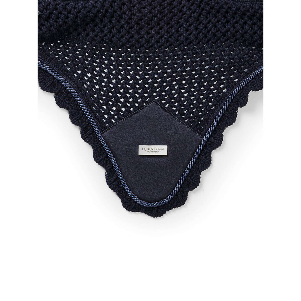 Equestrian Stockholm Bonnet Anti-Mouches Soundless Marine/Argent