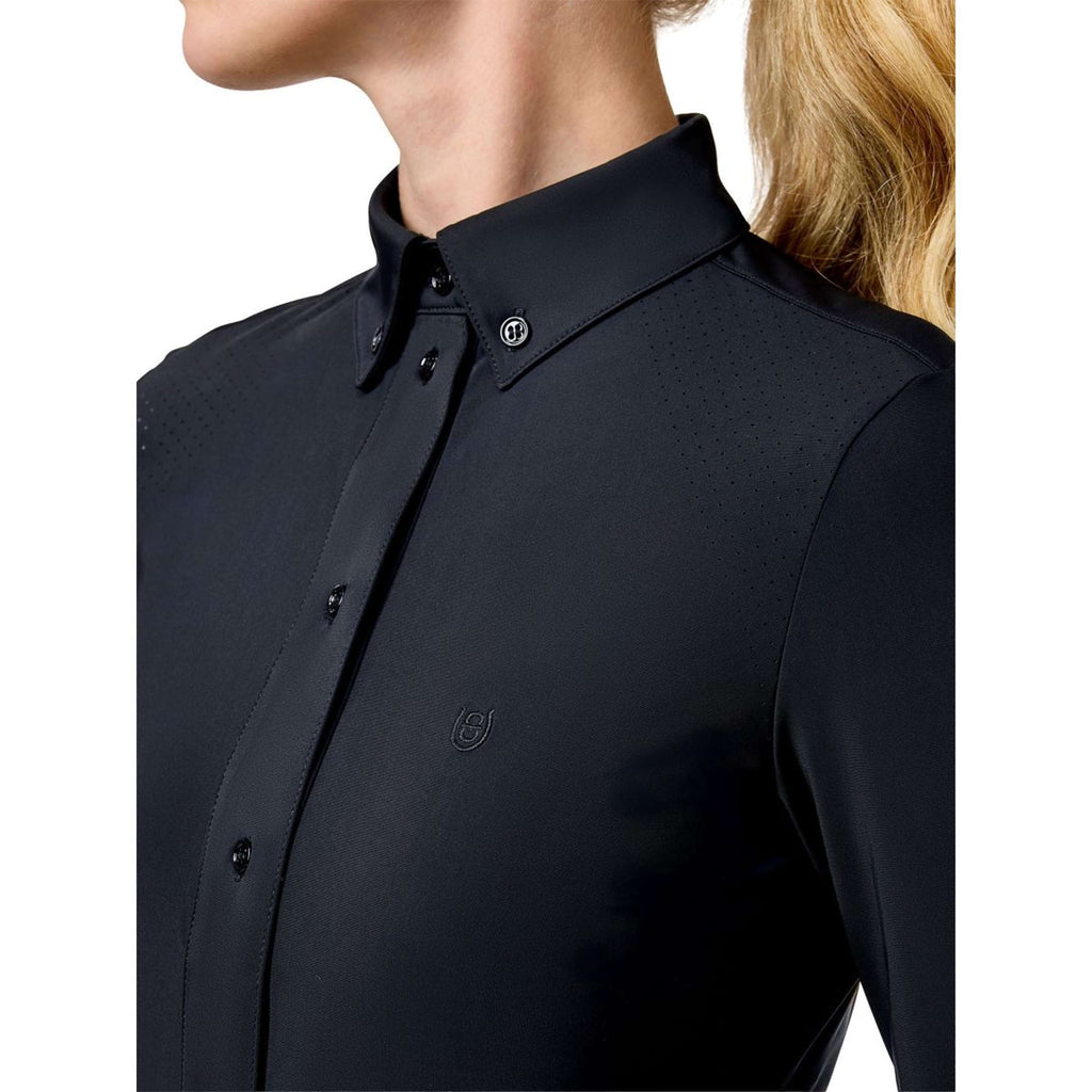 Equestrian Stockholm T-shirt de Concours Performance Noir
