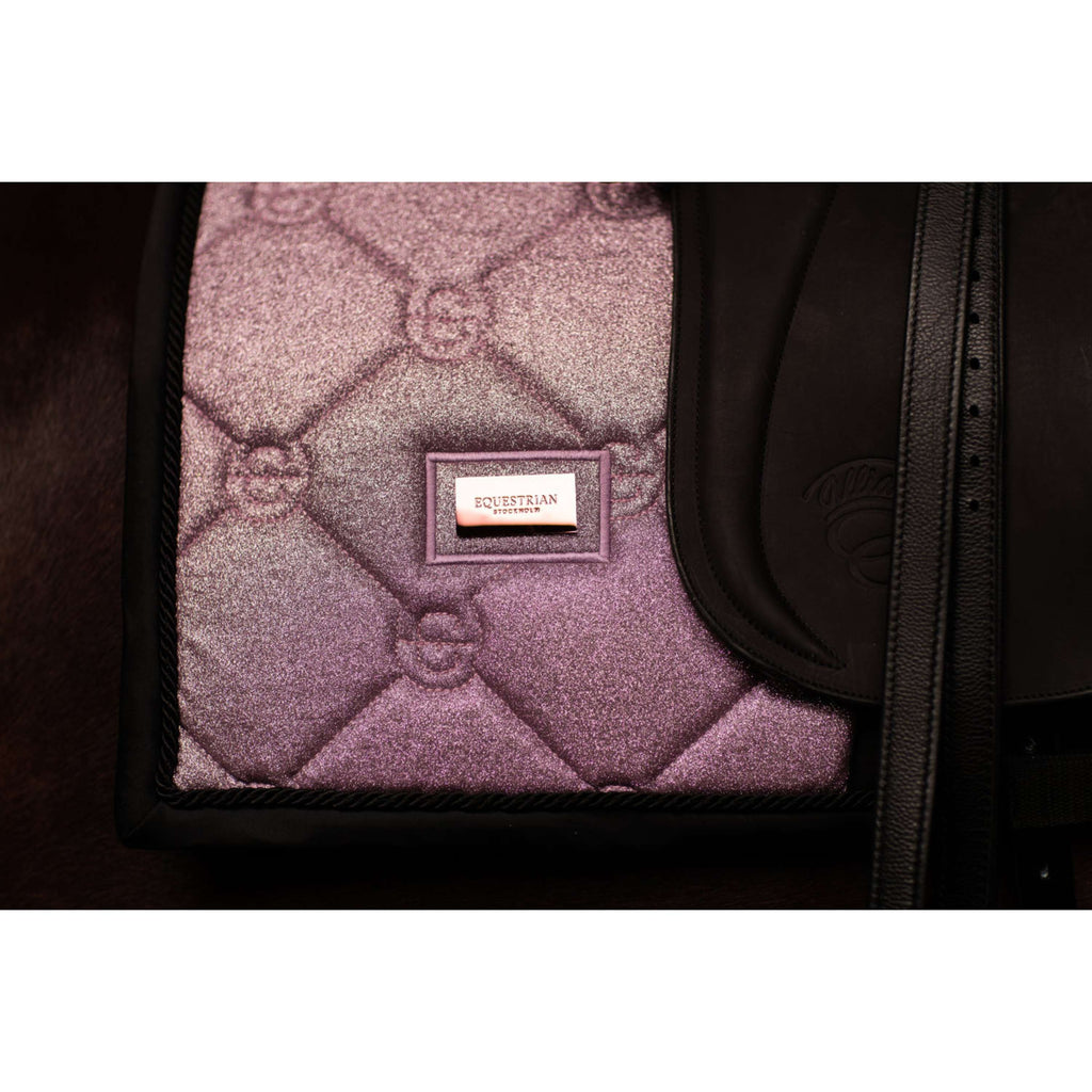 Equestrian Stockholm Tapis de Selle Dressage Pink Glimmer