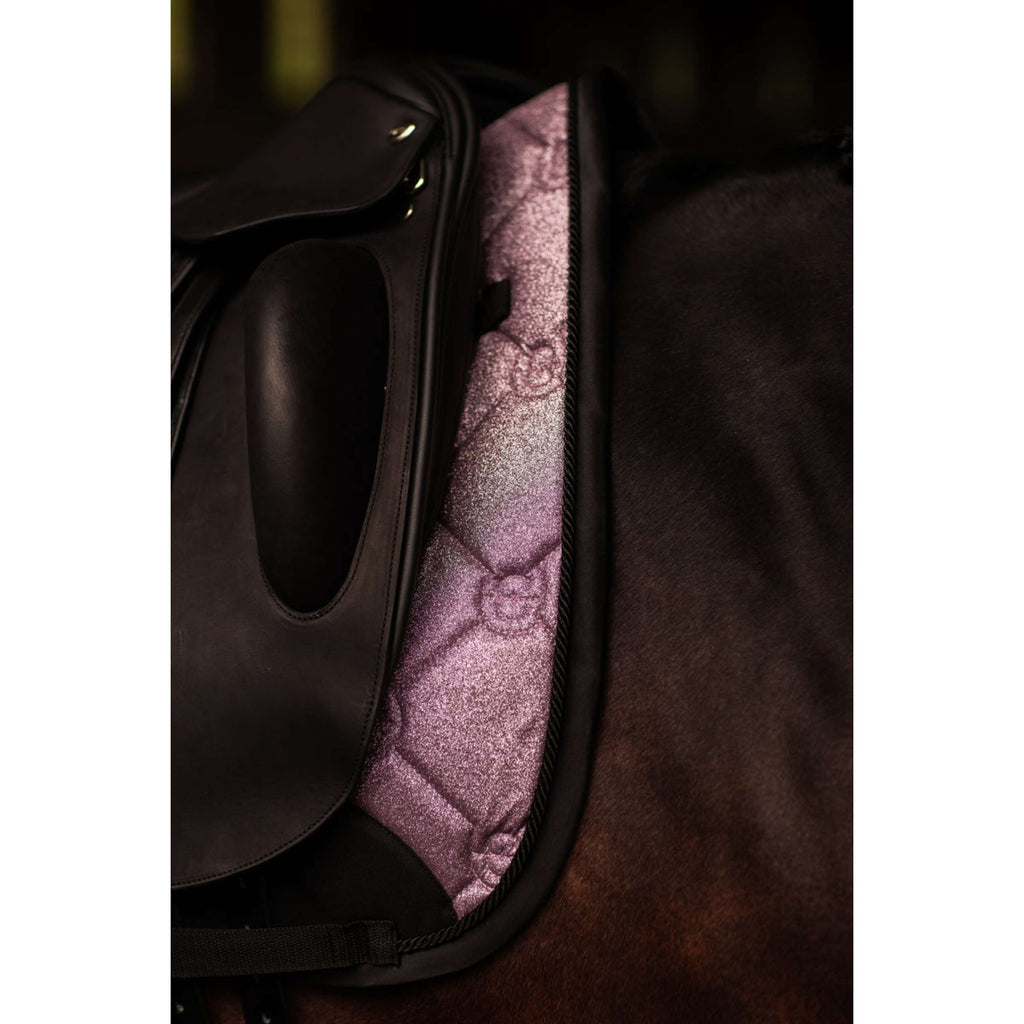 Equestrian Stockholm Tapis de Selle Dressage Pink Glimmer
