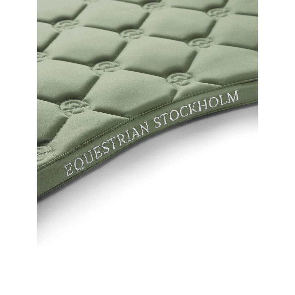 Equestrian Stockholm Tapis de Selle de Saut Pistachio White