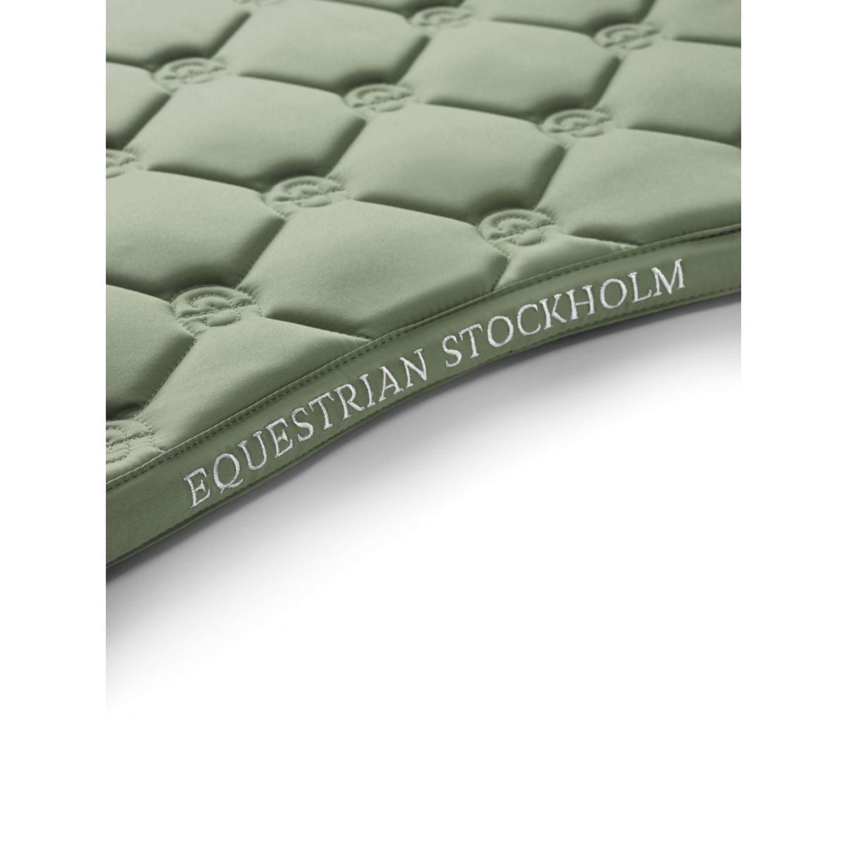 Equestrian Stockholm Tapis de Selle de Saut Pistachio White