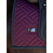 Equestrian Stockholm Tapis de Selle Modern Dressage Purple Night