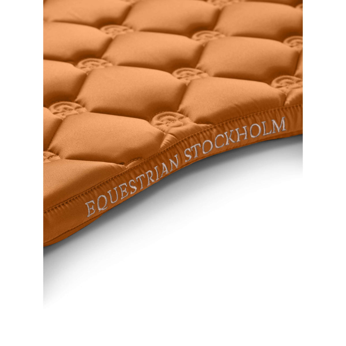 Equestrian Stockholm Tapis de Selle Satin de Saut Chestnut