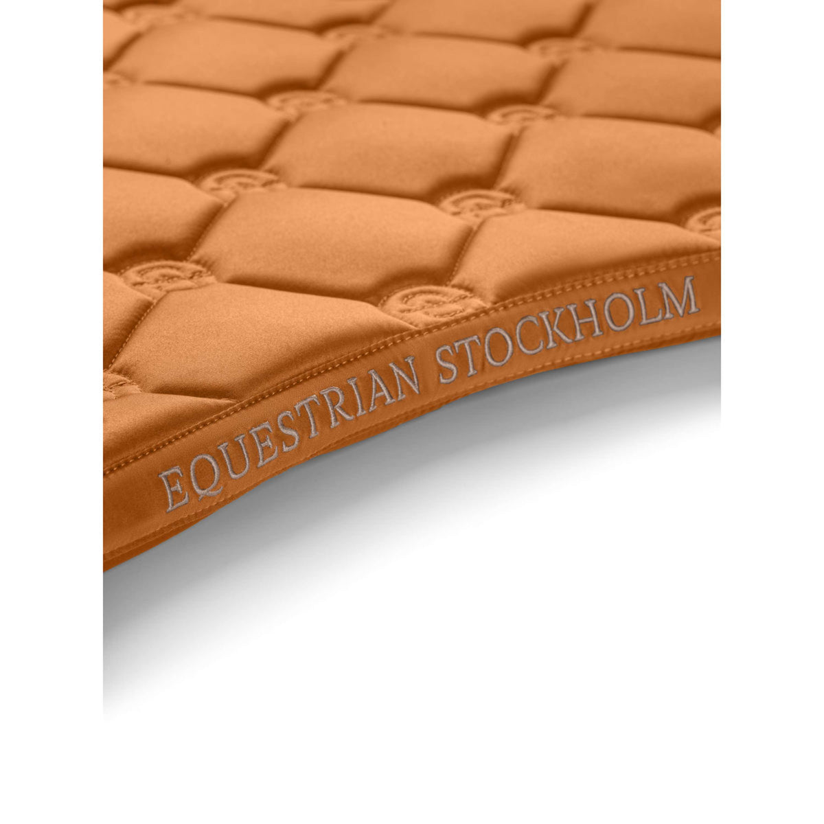 Equestrian Stockholm Tapis de Selle Satin Dressage Chestnut