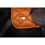 Equestrian Stockholm Tapis de Selle Satin de Saut Chestnut
