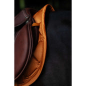Equestrian Stockholm Tapis de Selle Satin de Saut Chestnut