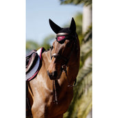 Equestrian Stockholm Bonnet Anti-Mouches Soundless Merlot