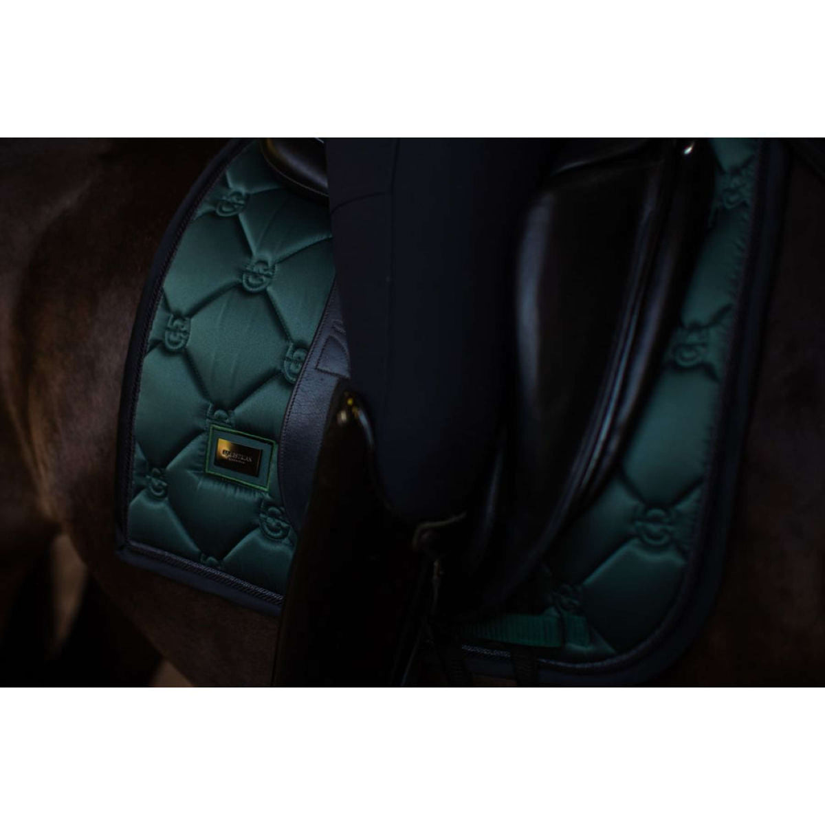 Equestrian Stockholm Tapis de Selle Dressage Sycamore Green