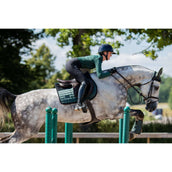 Equestrian Stockholm Tapis de Selle Sportive de Saut Sycamore Green