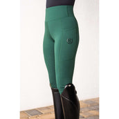 Equestrian Stockholm Legging d'Équitation Movement Full Grip Sycamore Green