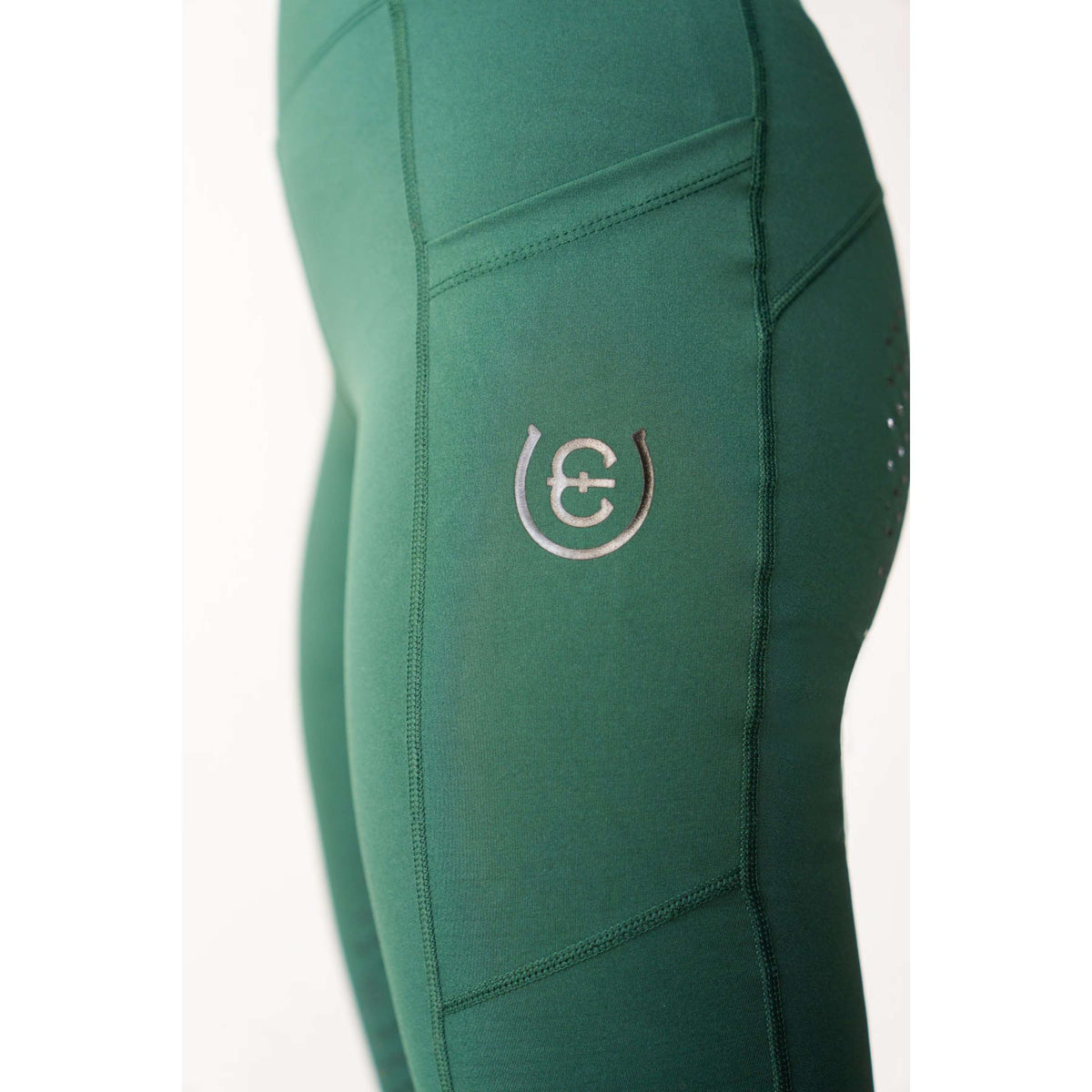 Equestrian Stockholm Legging d'Équitation Movement Full Grip Sycamore Green