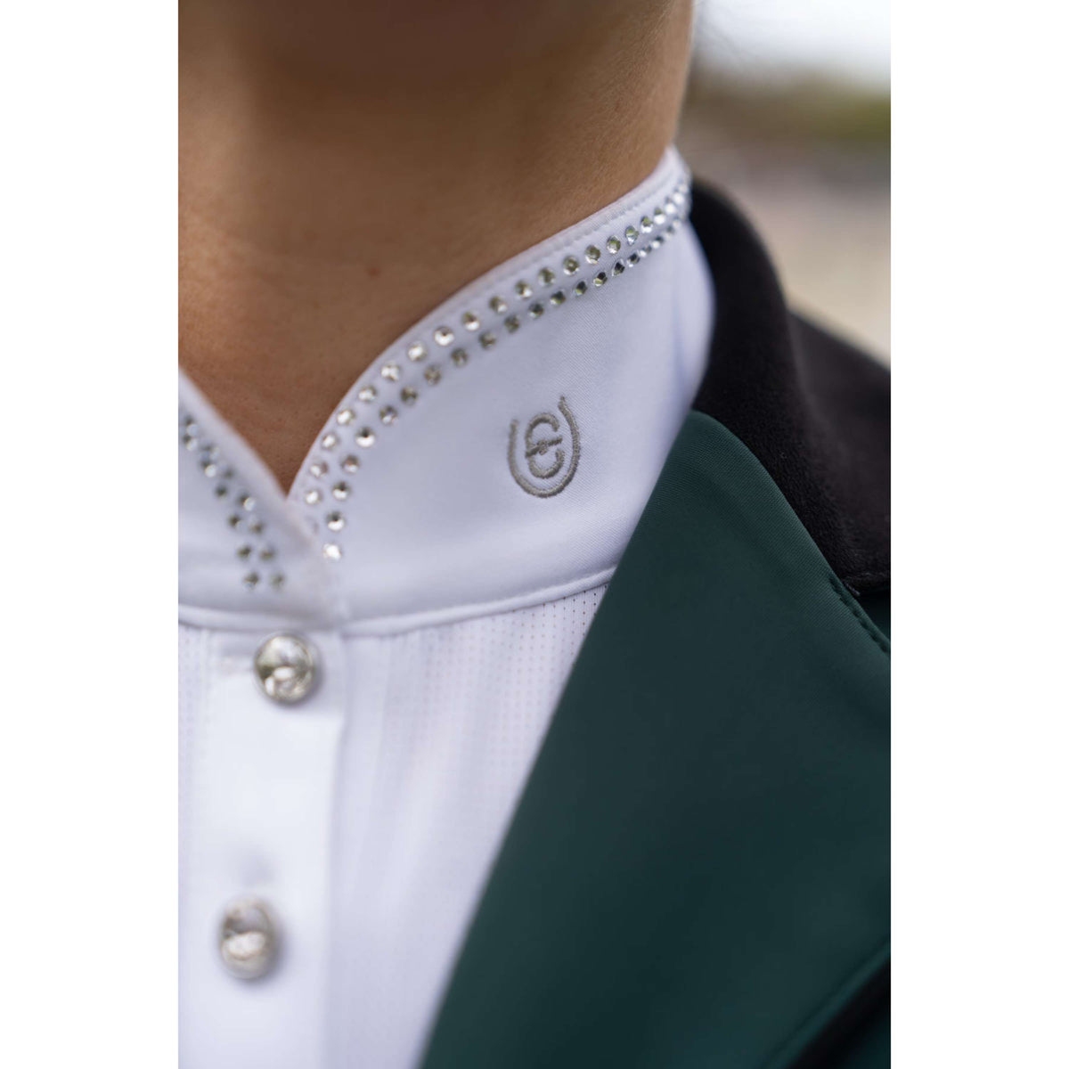 Equestrian Stockholm T-shirt de Concours Revenew Sycamore Green