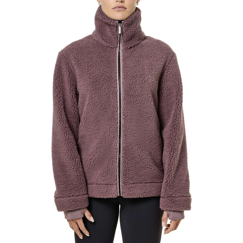 Equestrian Stockholm Blouson Polaire Teddy Blush