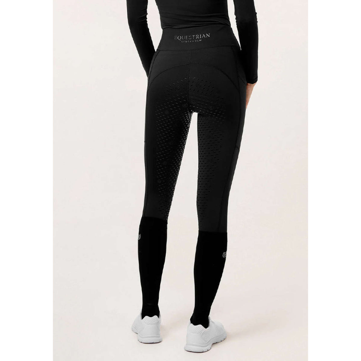Equestrian Stockholm Legging d'Équitation Movement Full Grip All Black