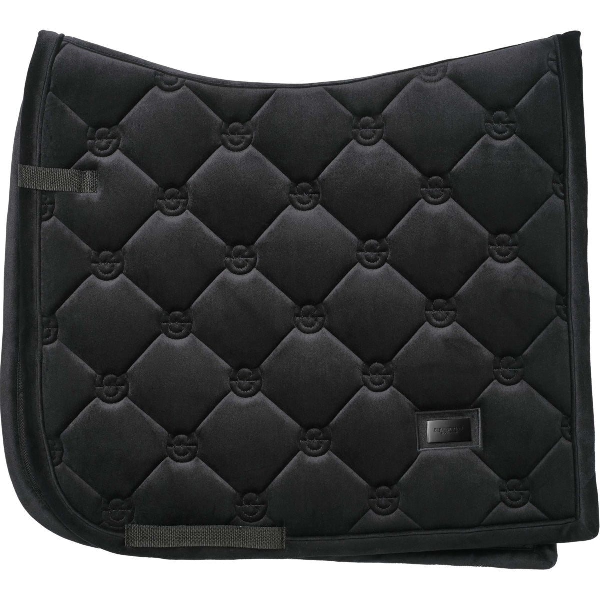 Equestrian Stockholm Tapis de Selle Velvet Dressage Noir