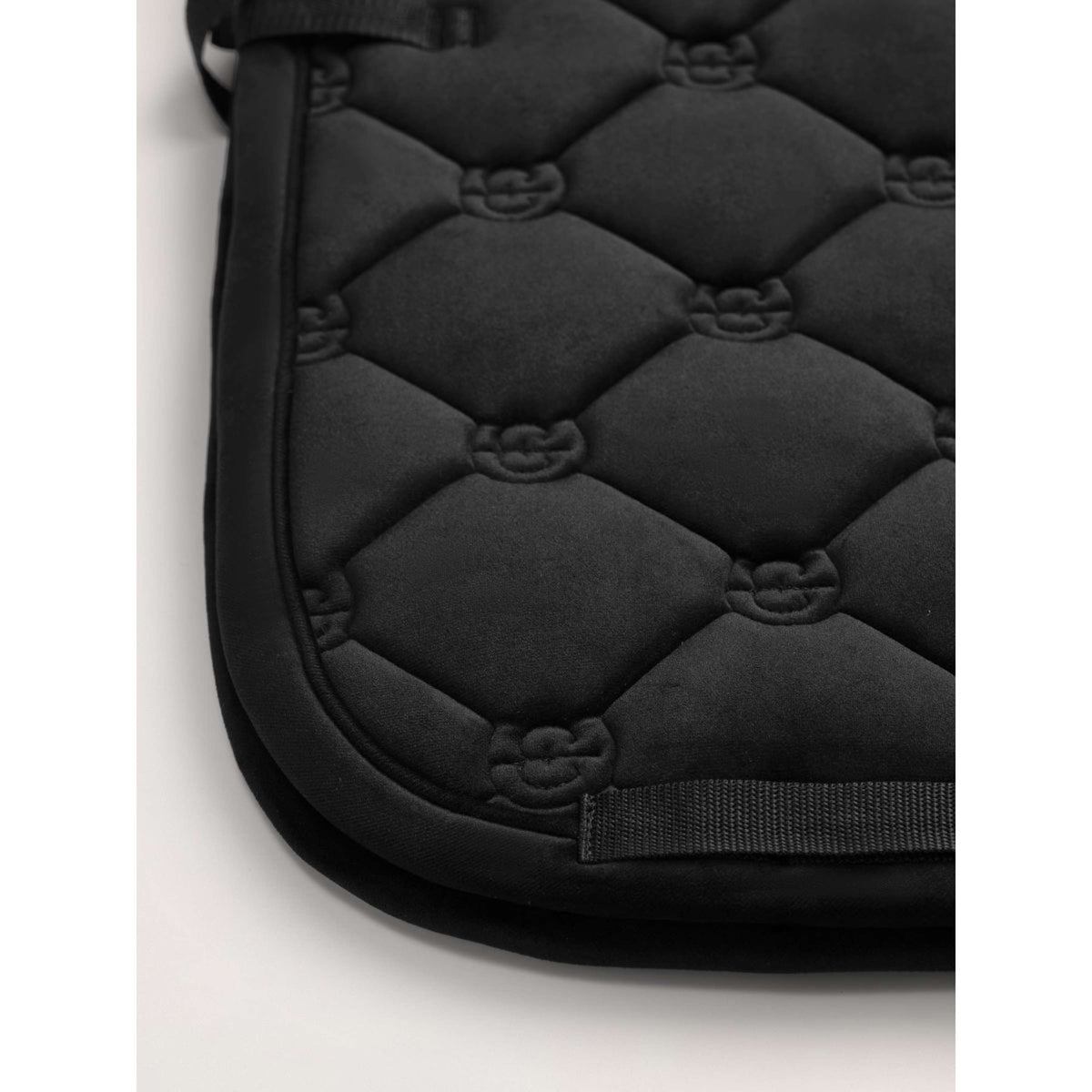 Equestrian Stockholm Tapis de Selle Velvet Dressage Noir