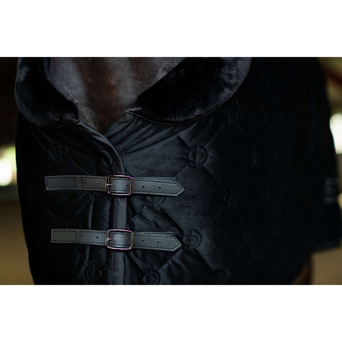 Equestrian Stockholm Couverture Polaire Velvet Noir
