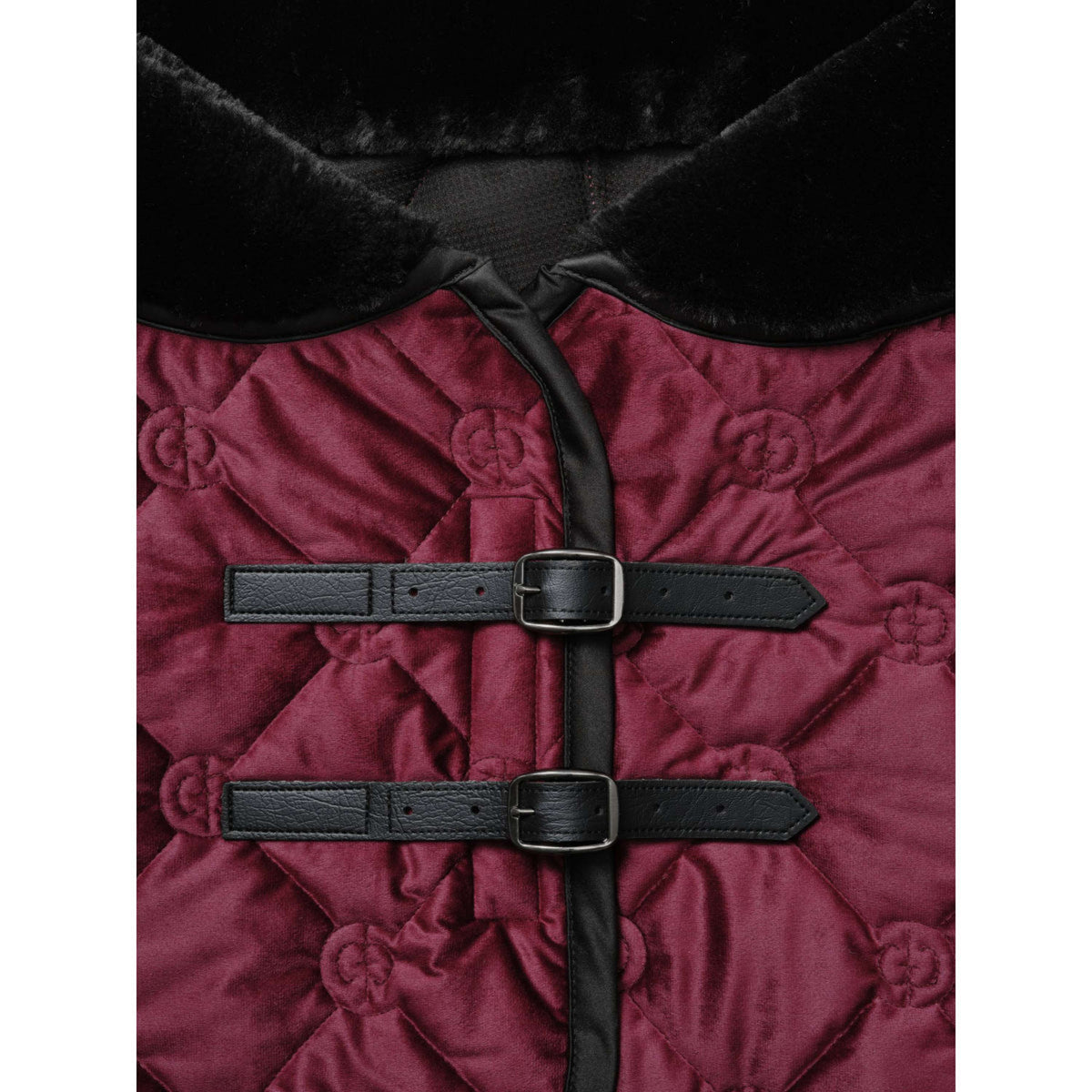 Equestrian Stockholm Couverture Polaire Velvet Merlot