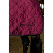 Equestrian Stockholm Couverture Polaire Velvet Merlot
