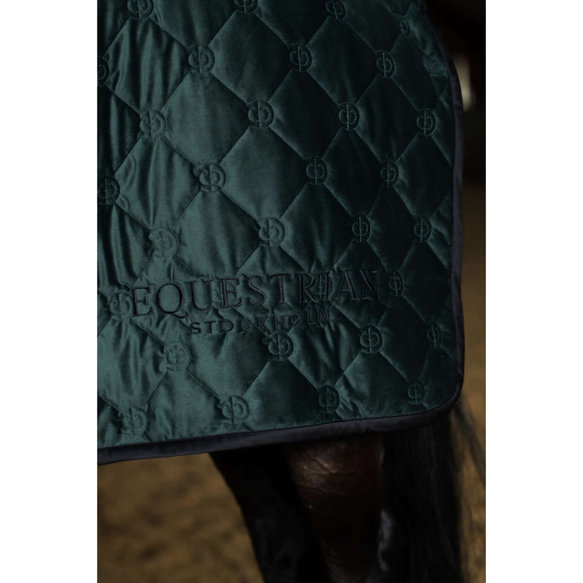 Equestrian Stockholm Couverture Polaire Velvet Sycamore Green