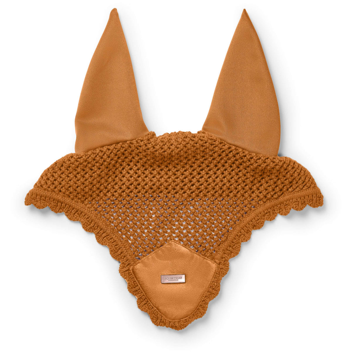 Equestrian Stockholm Bonnet Anti-Mouches Velvet Chestnut