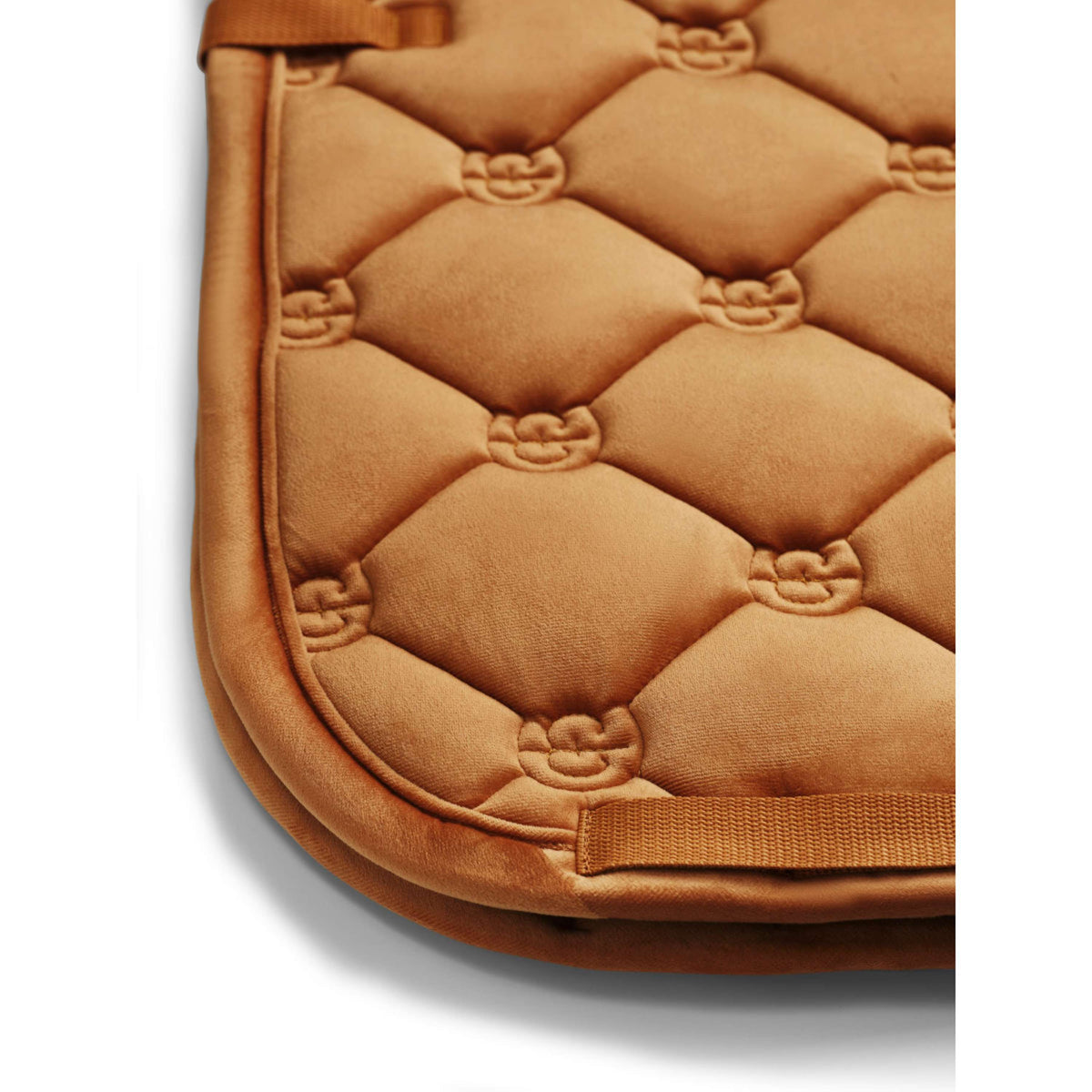 Equestrian Stockholm Tapis de Selle Velvet Dressage Chestnut