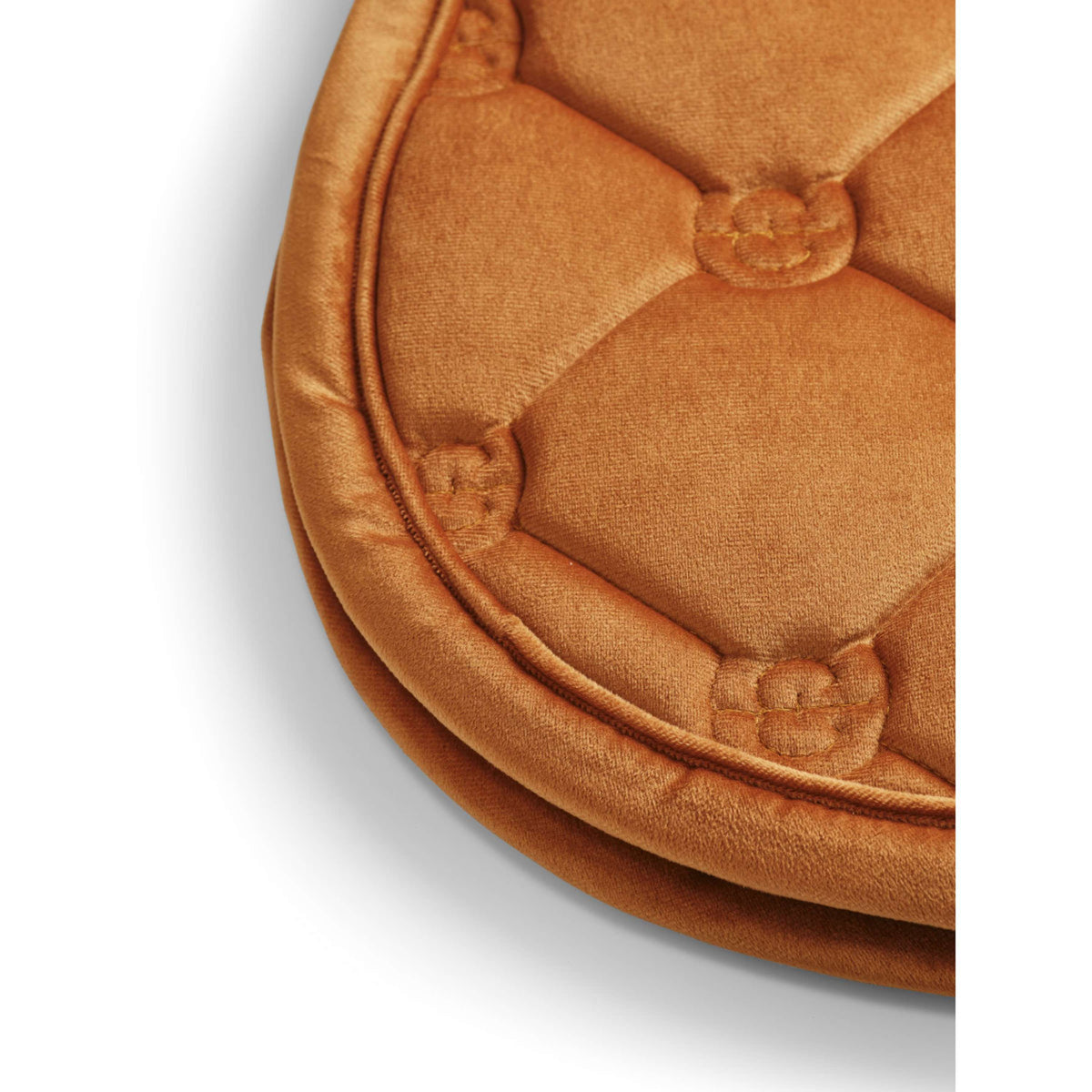 Equestrian Stockholm Tapis de Selle Velvet Dressage Chestnut