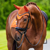 Equestrian Stockholm Bonnet Anti-Mouches Velvet Chestnut