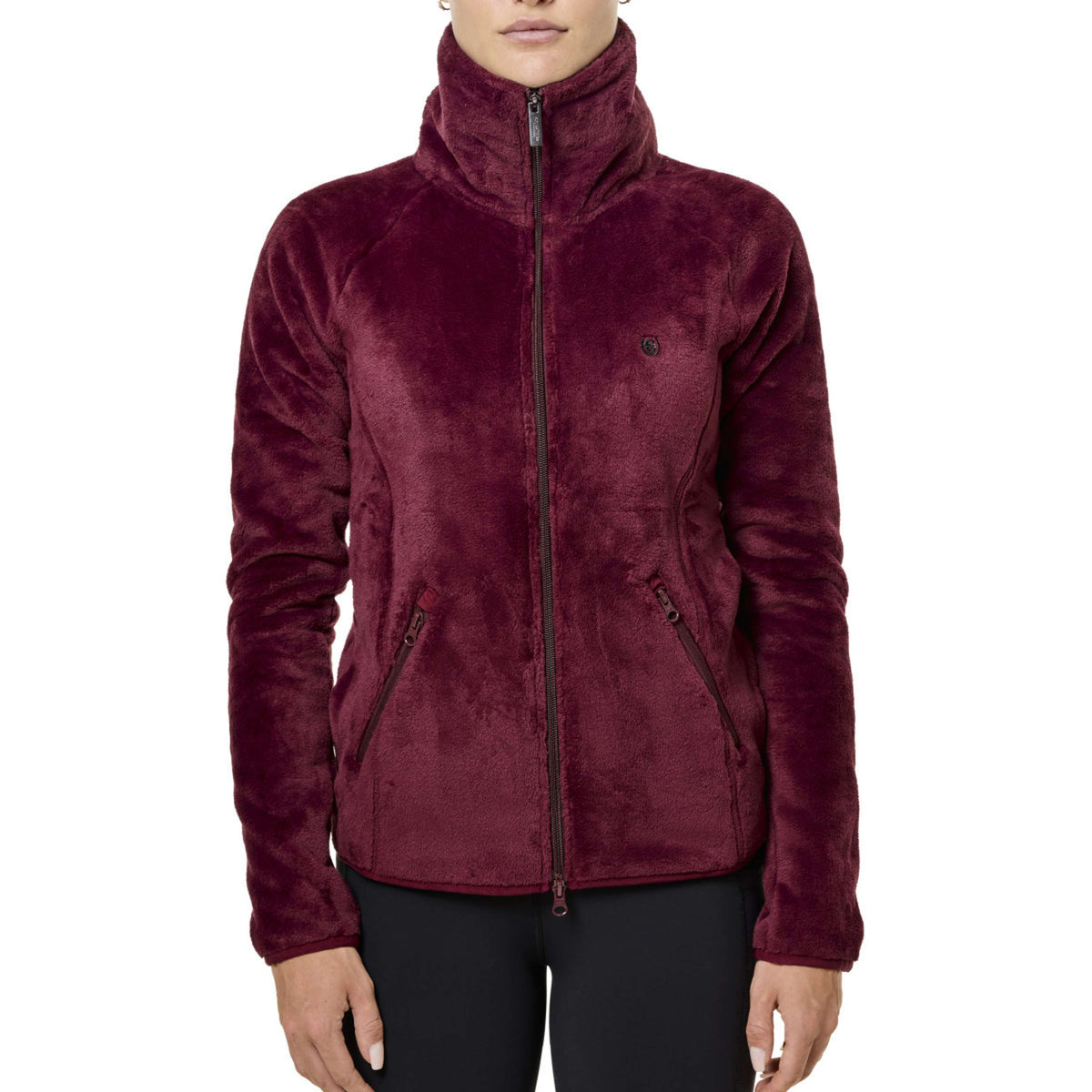 Equestrian Stockholm Blouson Polaire Velvet Merlot
