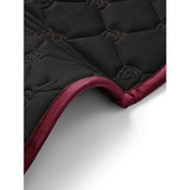 Equestrian Stockholm Tapis de Selle Velvet de Saut Merlot