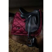 Equestrian Stockholm Tapis de Selle Velvet Dressage Merlot