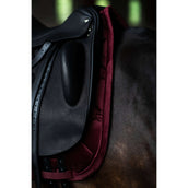 Equestrian Stockholm Tapis de Selle Velvet Dressage Merlot