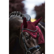 Equestrian Stockholm Bonnet Anti-Mouches Velvet Merlot