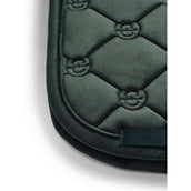 Equestrian Stockholm Tapis de Selle Velvet Dressage Sycamore Green