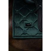 Equestrian Stockholm Tapis de Selle Velvet Dressage Sycamore Green