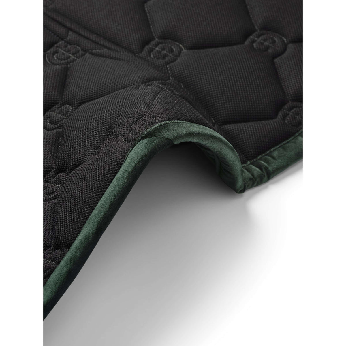 Equestrian Stockholm Tapis de Selle Velvet de Saut Sycamore Green