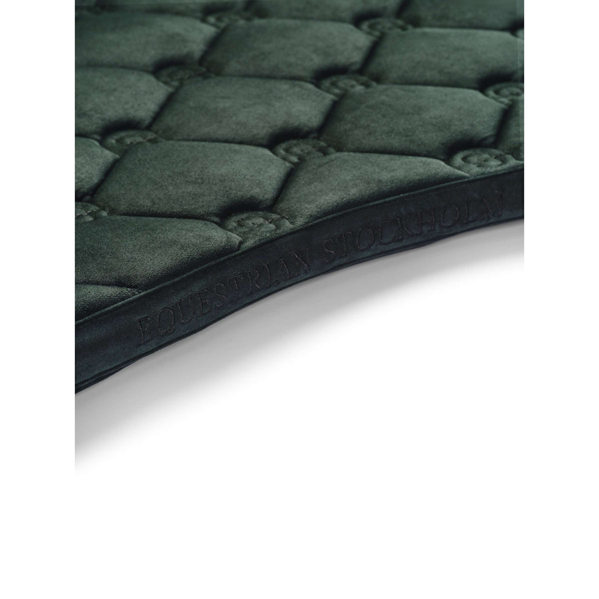 Equestrian Stockholm Tapis de Selle Velvet de Saut Sycamore Green