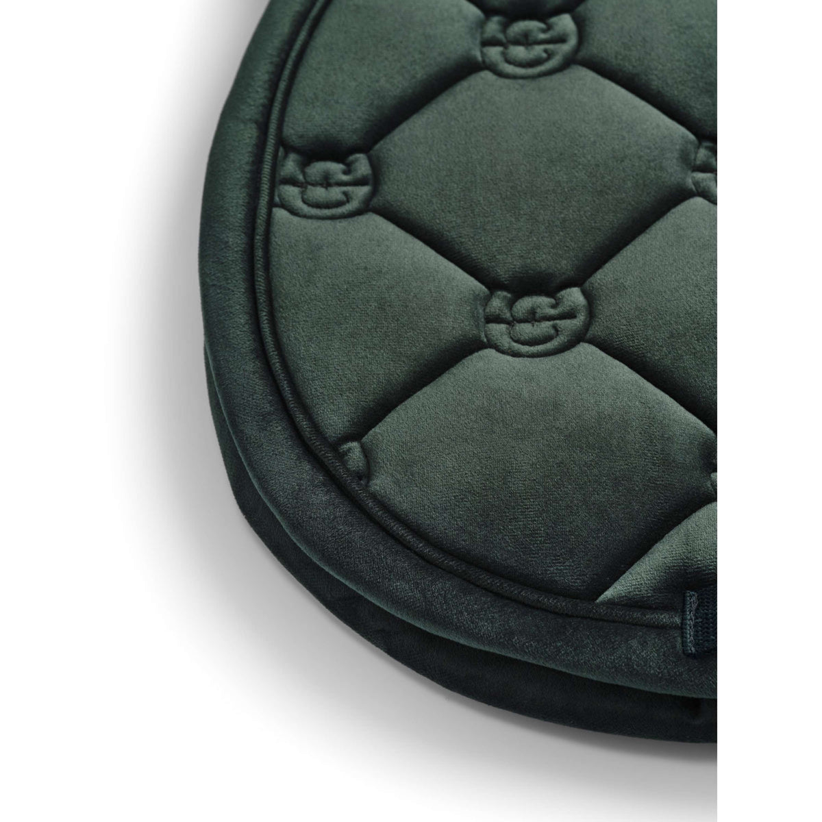 Equestrian Stockholm Tapis de Selle Velvet de Saut Sycamore Green