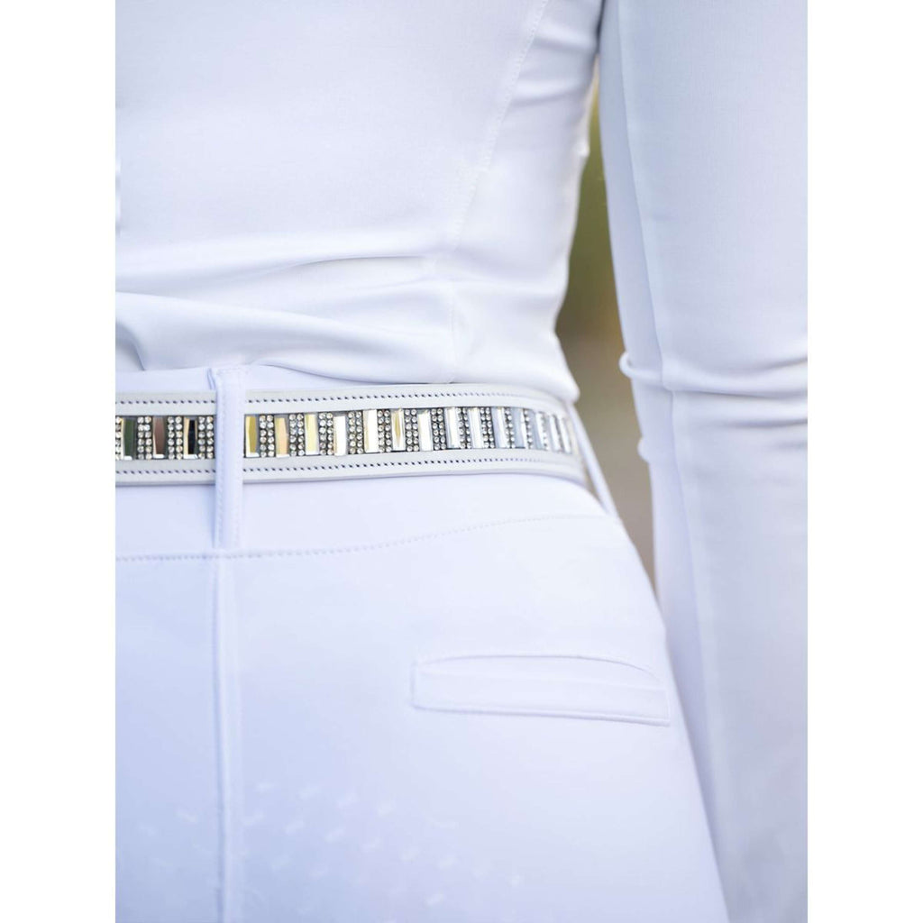 Equestrian Stockholm Ceinture Contest Blanc