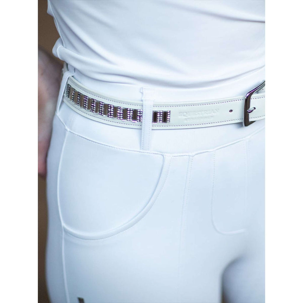 Equestrian Stockholm Ceinture Contest Blanc