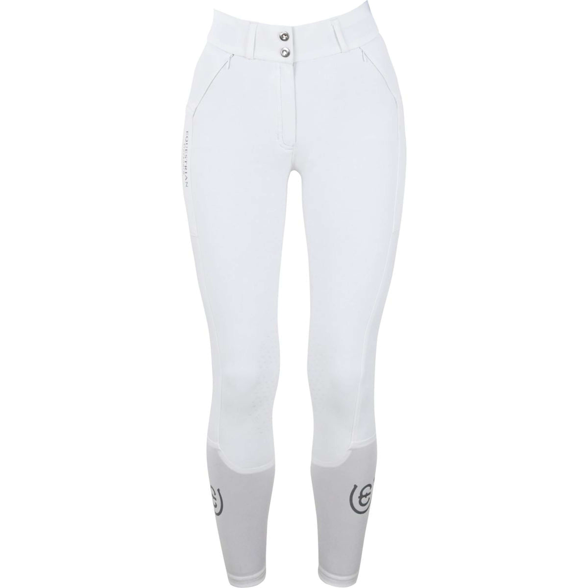 Equestrian Stockholm Pantalon d'Équitation Elite Jump Blanc
