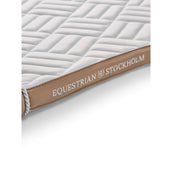 Equestrian Stockholm Tapis de Selle Modern Dressage White Sand