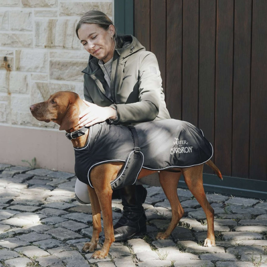 Hunter x Eskadron Manteau d’hiver pour chien Vario Noir