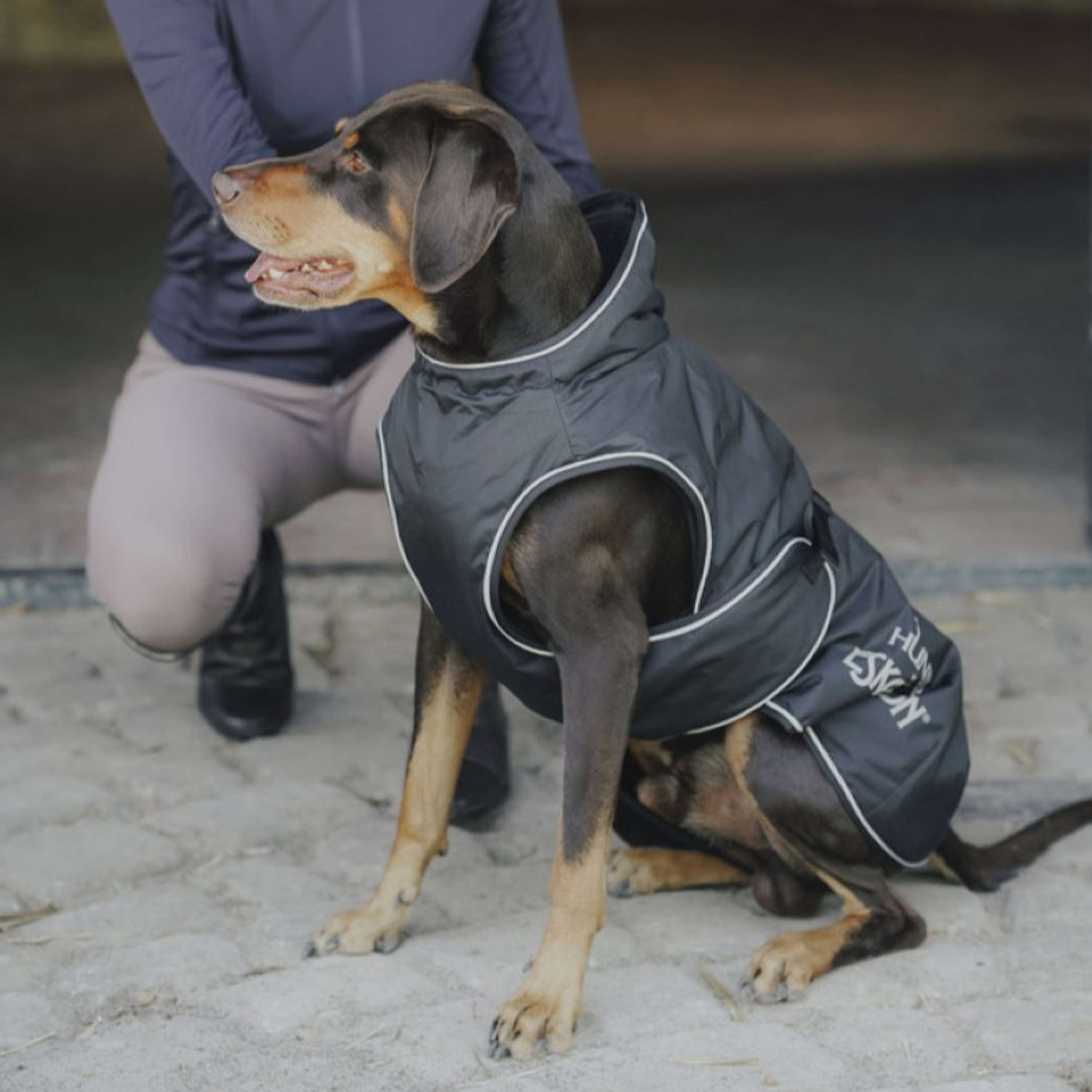 Hunter x Eskadron Manteau d’hiver pour chien Vario Noir
