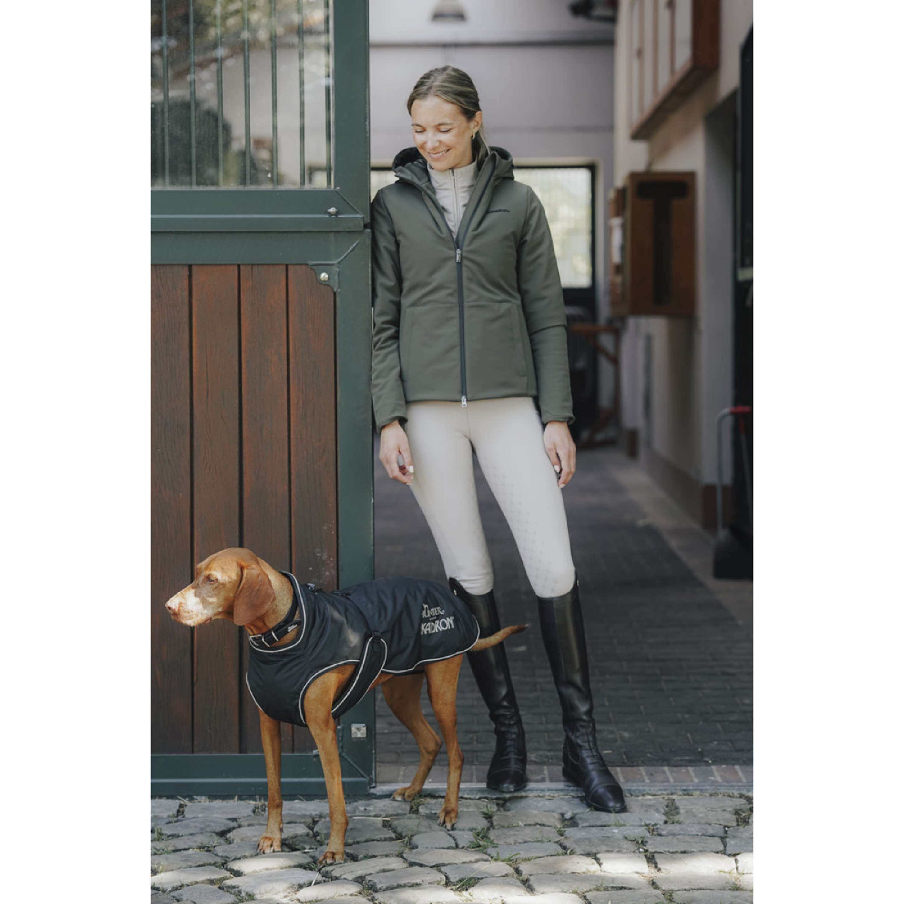 Hunter x Eskadron Manteau d’hiver pour chien Vario Noir